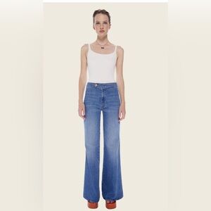 MOTHER THE TAB ROLLER SKIMP JEANS-FROM OUT OF TOWN-size 29-Awesome condition!